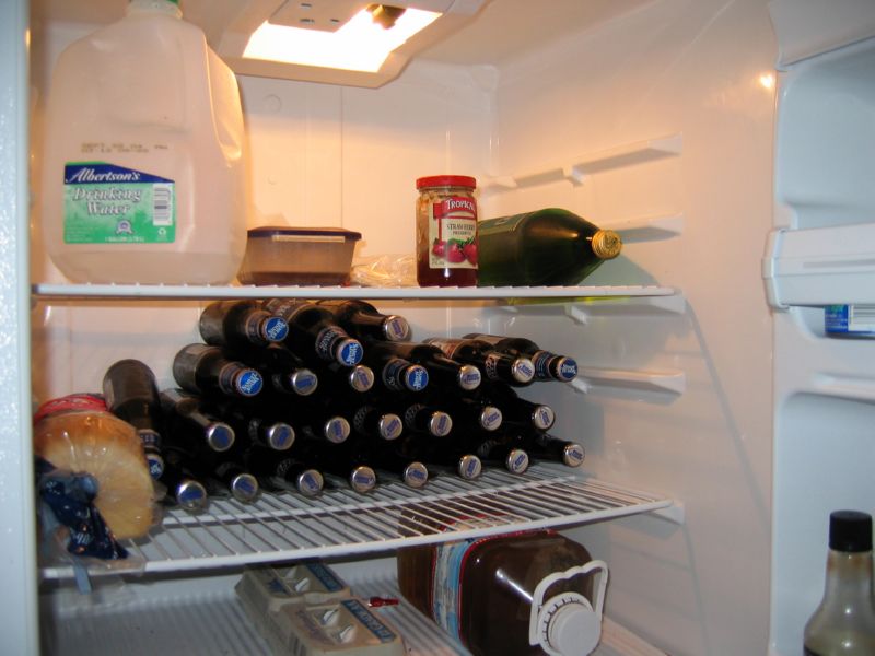 a happy fridge